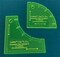 CutRite- Slit n' Sew Template Drunkard's Path 4" Finished by Quilter's Paradise